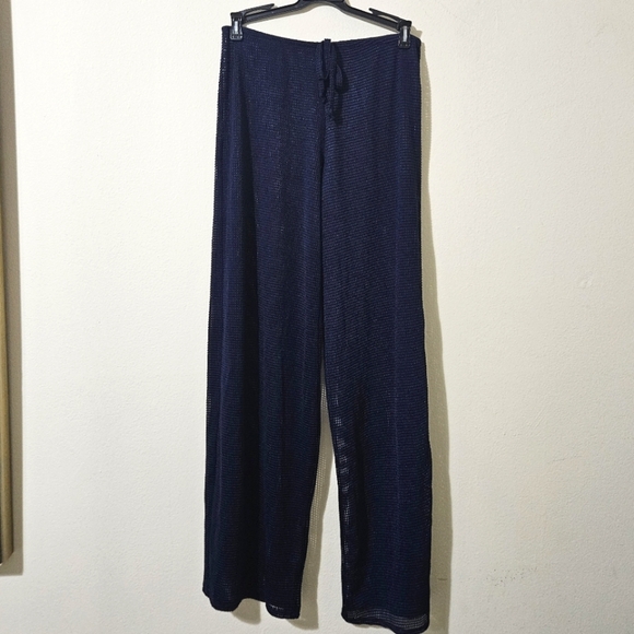 Jordan Taylor Power Mesh Swim Cover-Up Pants - Picture 1 of 6